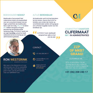 Cijfermaat Folder